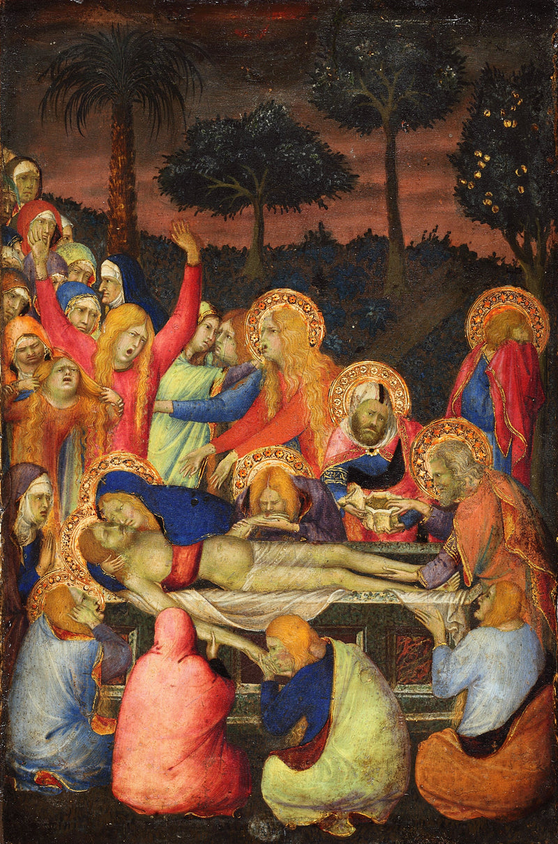 Kristi gravlegging - Simone Martini