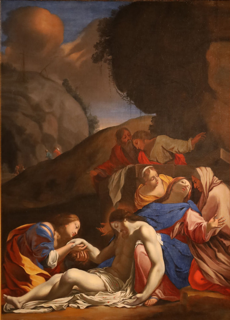 Gravleggingen - Simon Vouet