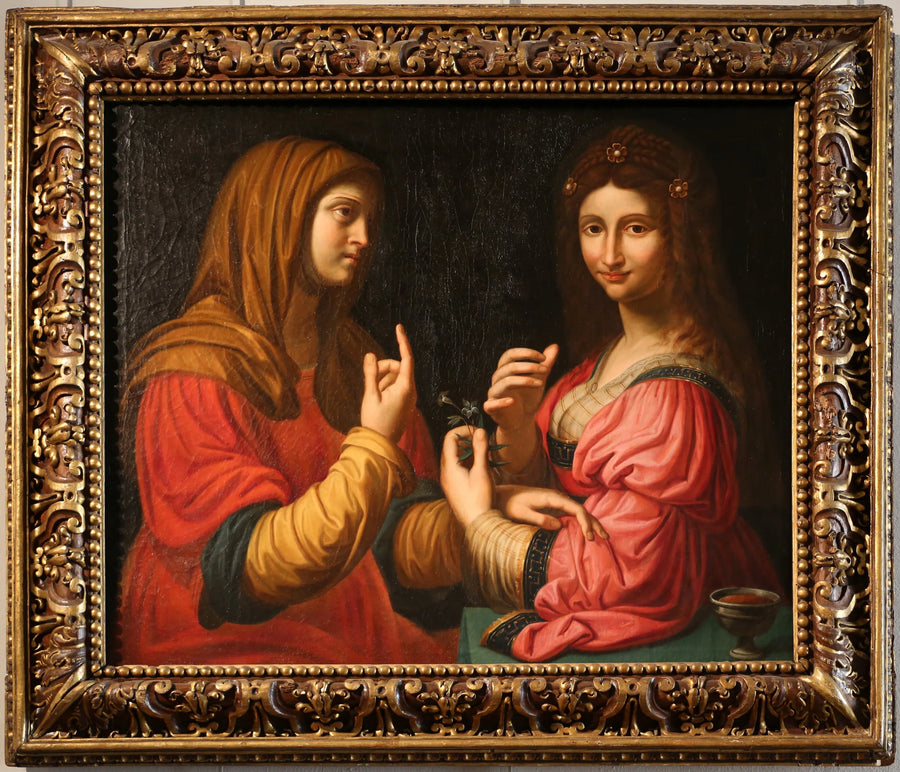 Ydmykhet og Vainness - Bernardino Luini