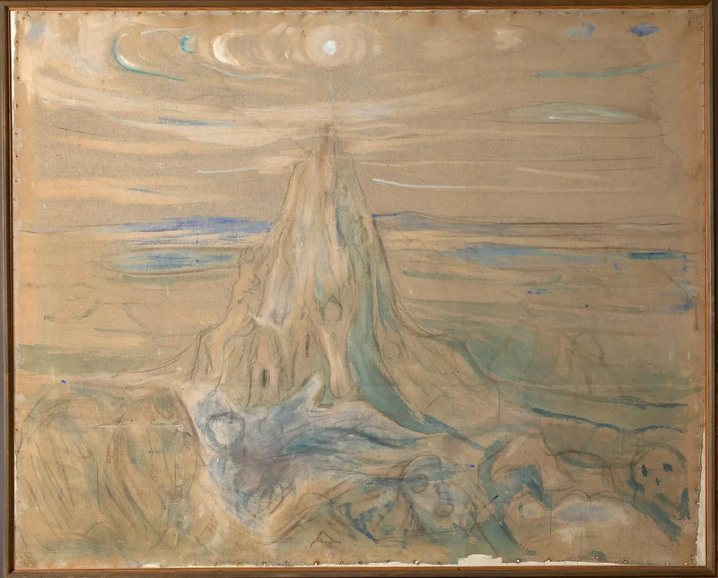 Det menneskelige fjellet - Edvard Munch