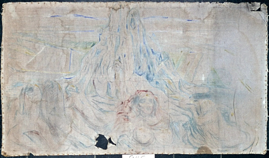 Det menneskelige fjellet - Edvard Munch