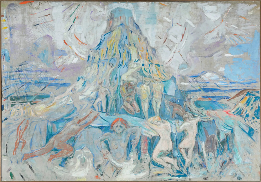 Det menneskelige fjellet: mot lyset - Edvard Munch