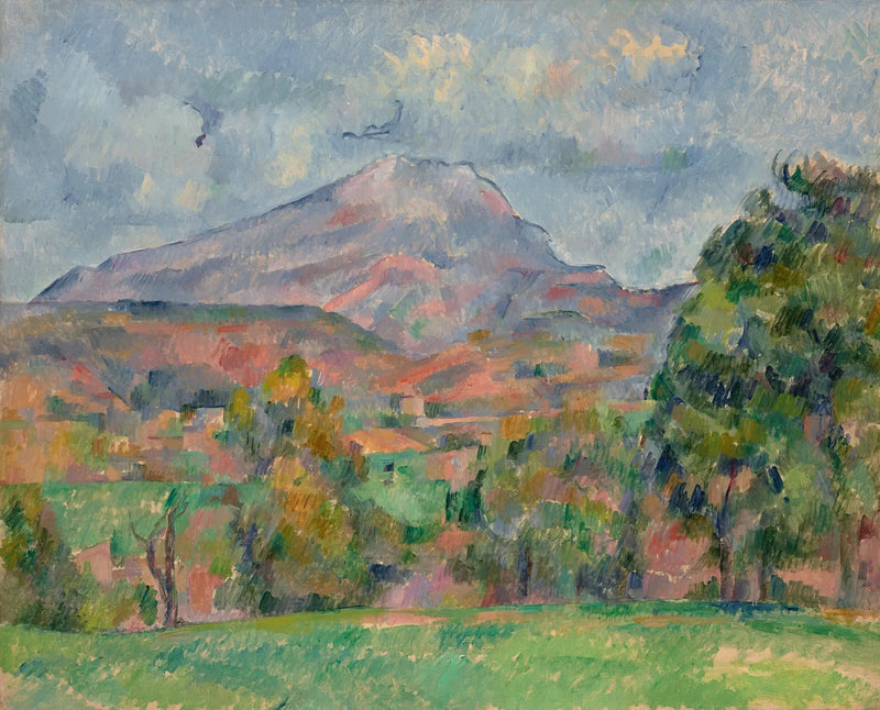 Den hellige fjellet Sainte-Victoire - Paul Cézanne