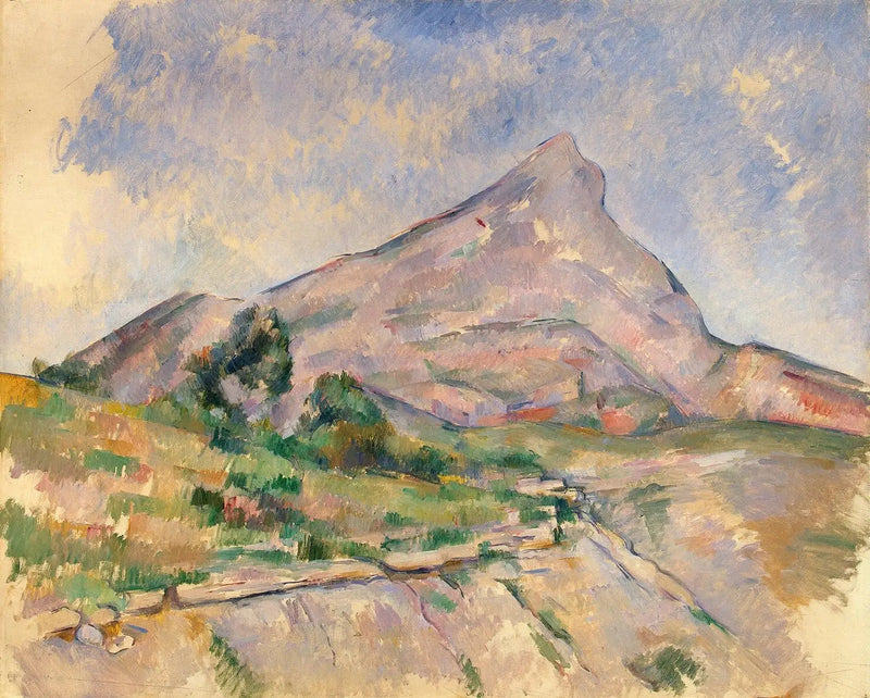 Fjellet Sainte-Victoire sett fra Infernets - Paul Cézanne