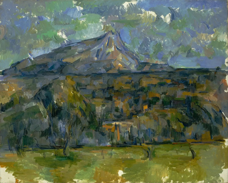 Fjellet Sainte-Victoire sett fra Lauves - Paul Cézanne
