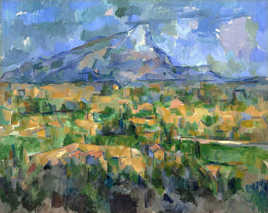 Fjellet Sainte-Victoire sett fra Lauves - Paul Cézanne