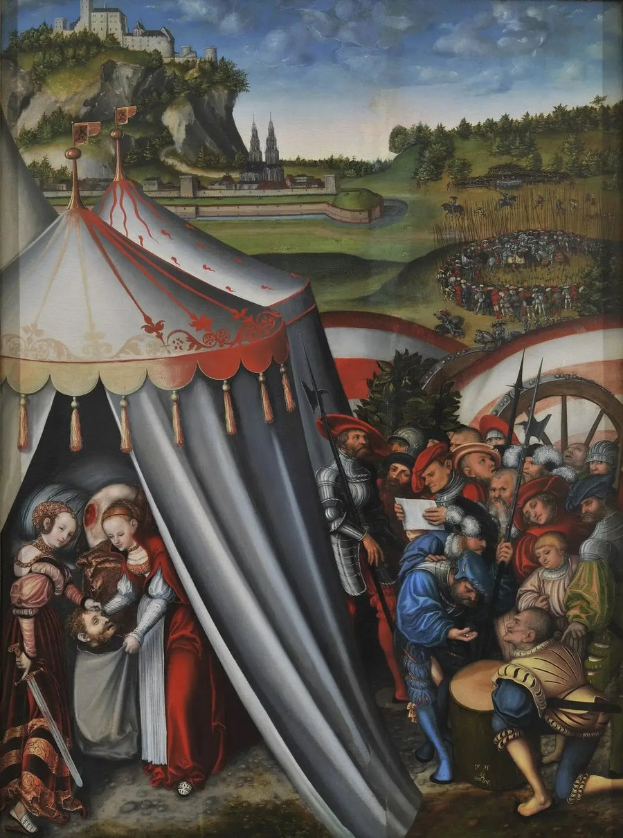 Holofernes død - Lucas Cranach den eldre