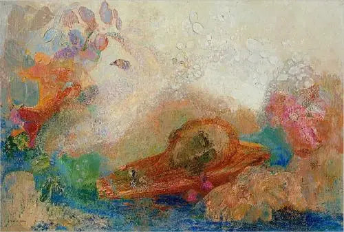 Orfeus' død - Odilon Redon