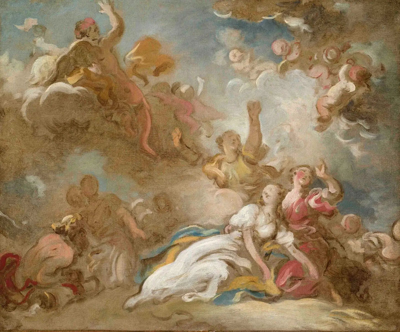 Kleopatras død - Jean-Honoré Fragonard