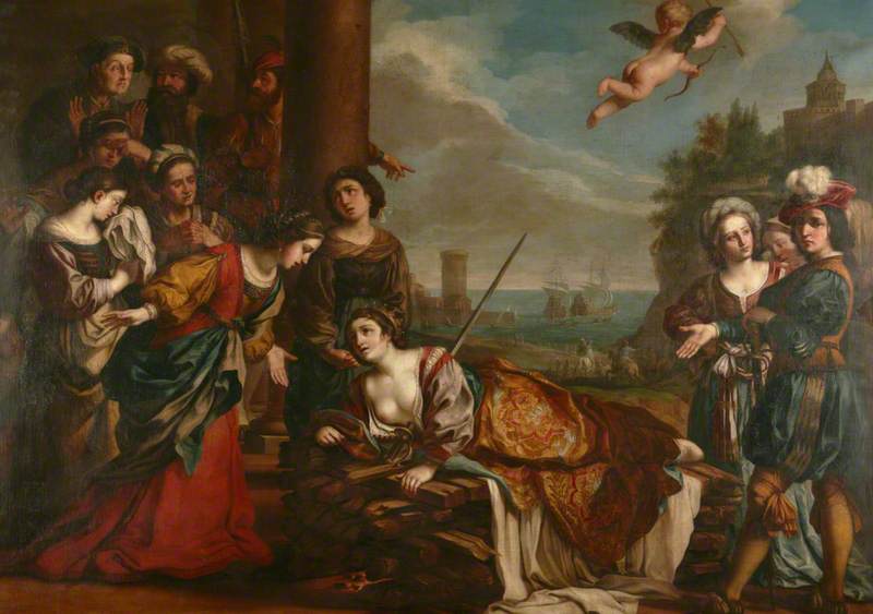 Didos død - Guercino