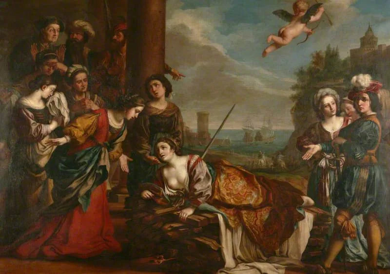 Didos død - Guercino
