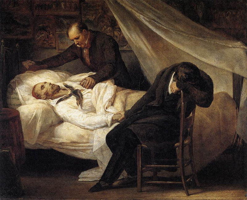 Géricaults død - Ary Scheffer