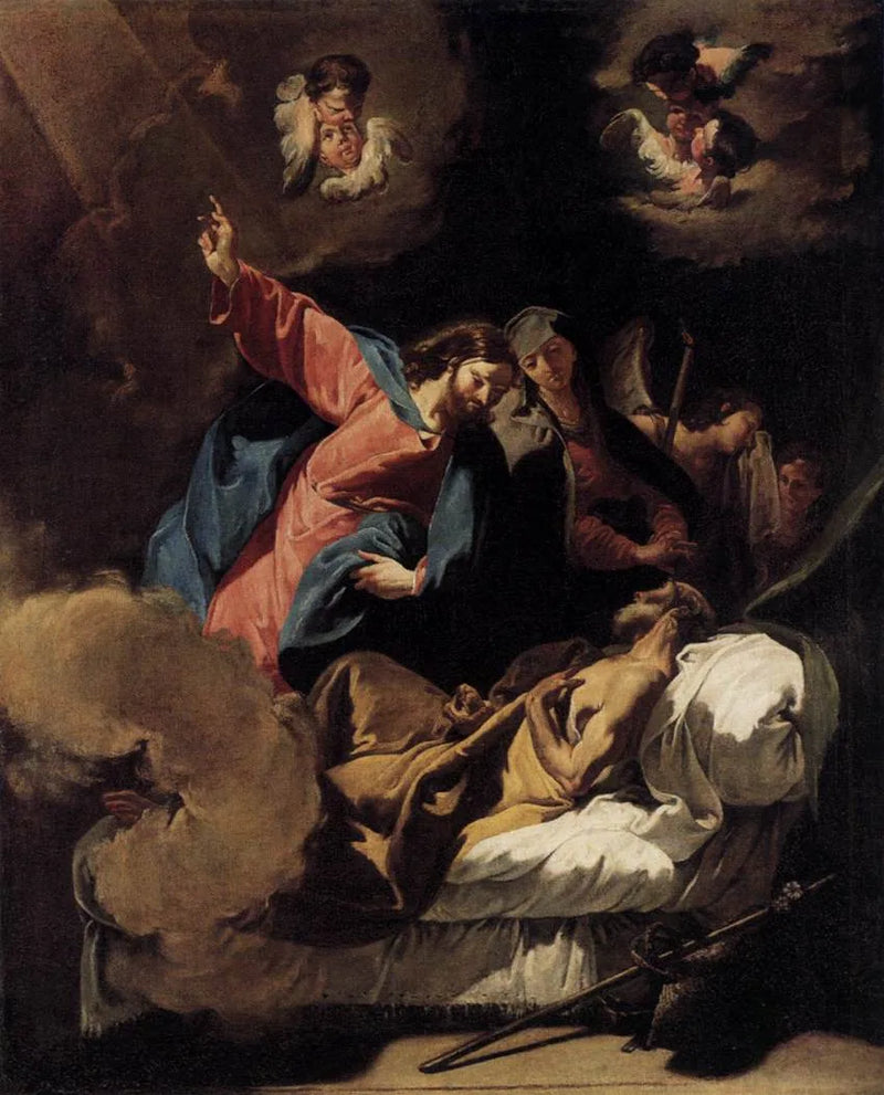 Josephs død - Giovanni Battista Pittoni