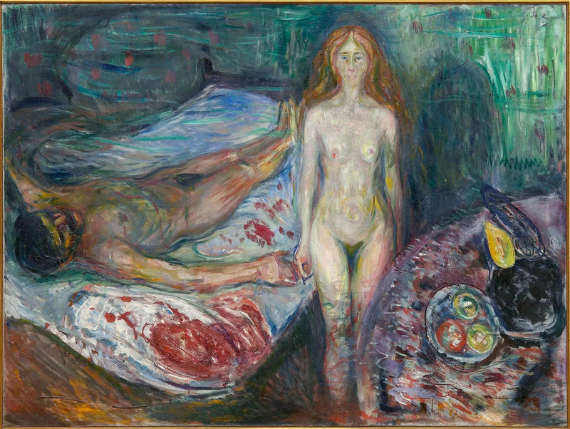 Marats død - Edvard Munch