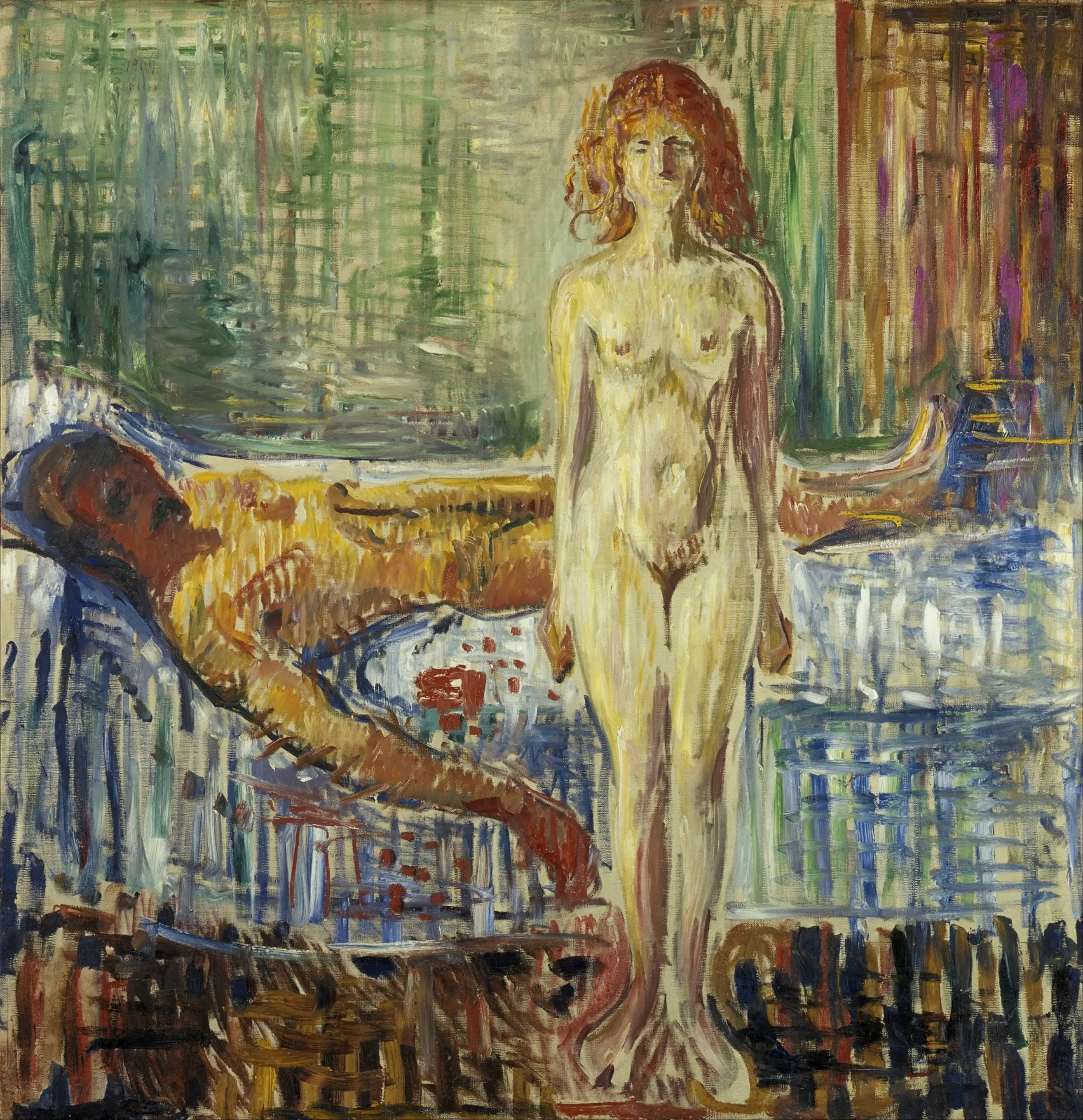 Reproduction du tableau « La Mort de Marat - Edvard Munch » par Alpha Reproduction en peinture à l’huile