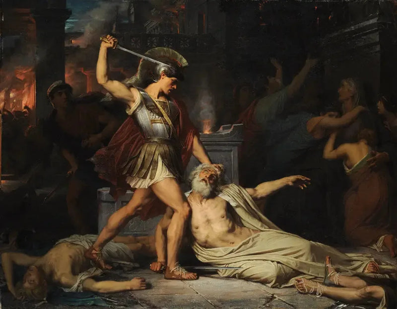 Priams død - Jules Lefebvre

Source:
La Mort de Priam - Jules Lefebvre