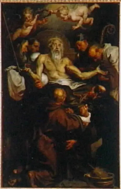 Døden til Saint Antoine Abbed - Peter Paul Rubens