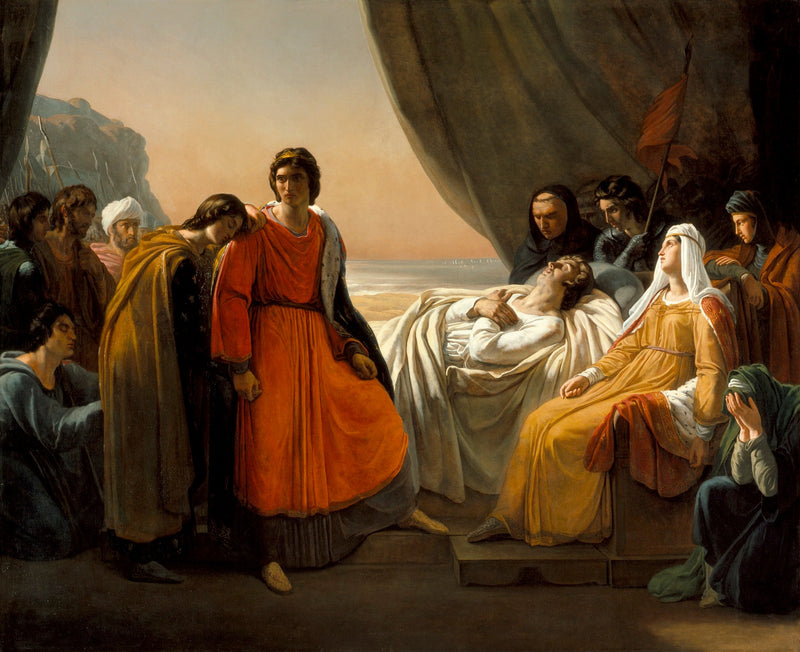 Saint Louis' død - Ary Scheffer