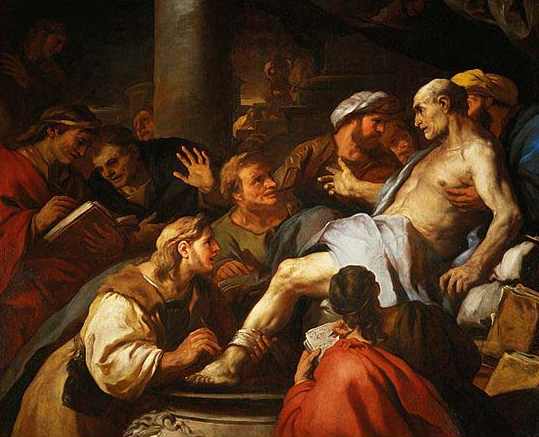 Seneques død - Luca Giordano