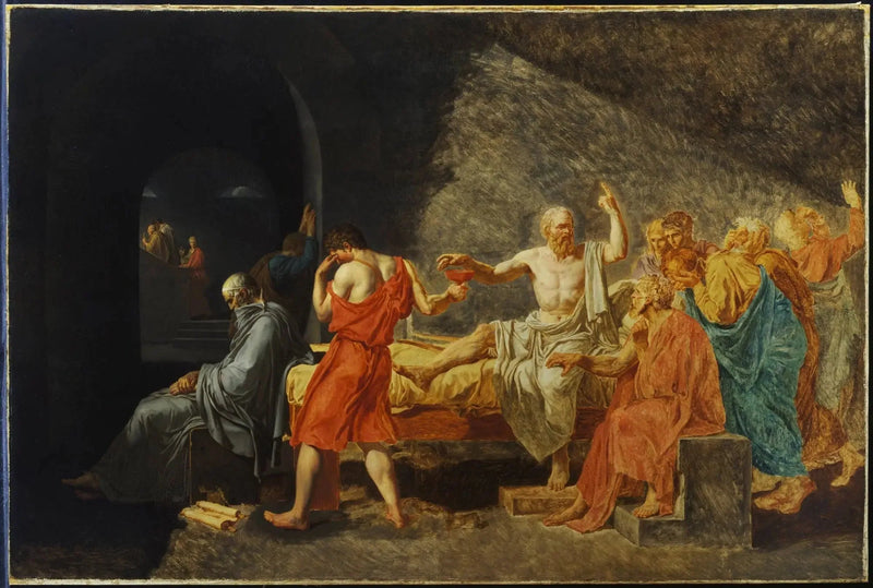Sokrates' død - Jacques-Louis David