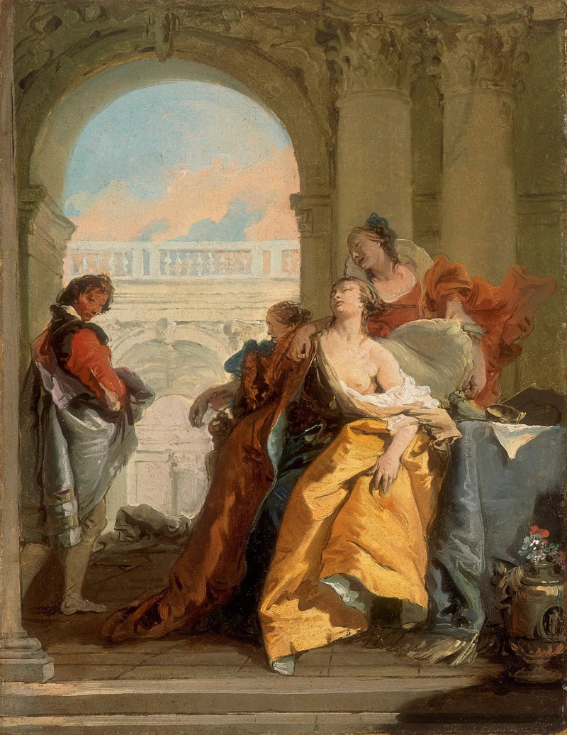 Sophonisbas død - Giovanni Battista Tiepolo
