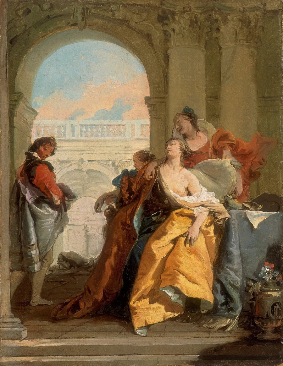 Sophonisbas død - Giovanni Battista Tiepolo