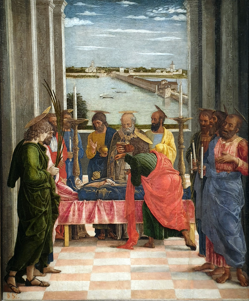 Jomfru Marias død - Andrea Mantegna