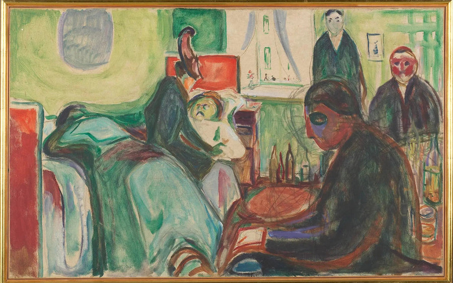 Den Bohemske Døden - Edvard Munch