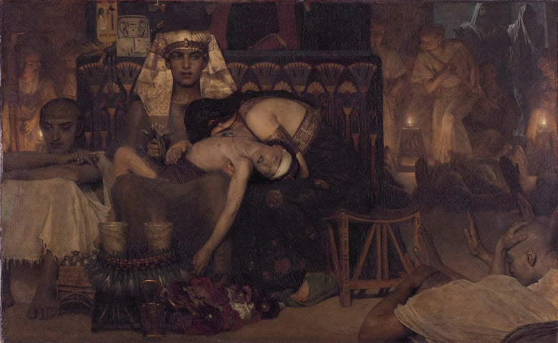 Faraos førstefødsles død - Lawrence Alma-Tadema