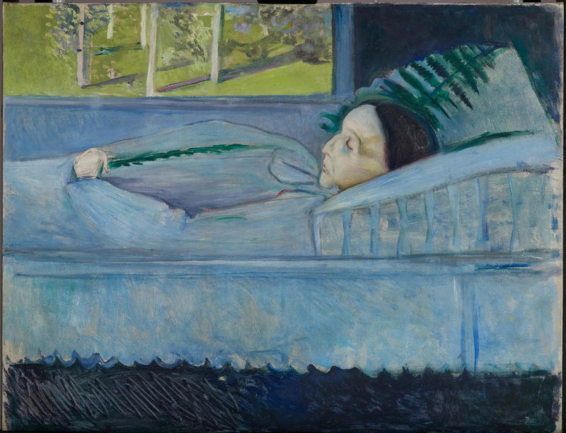 Døden og Våren - Edvard Munch