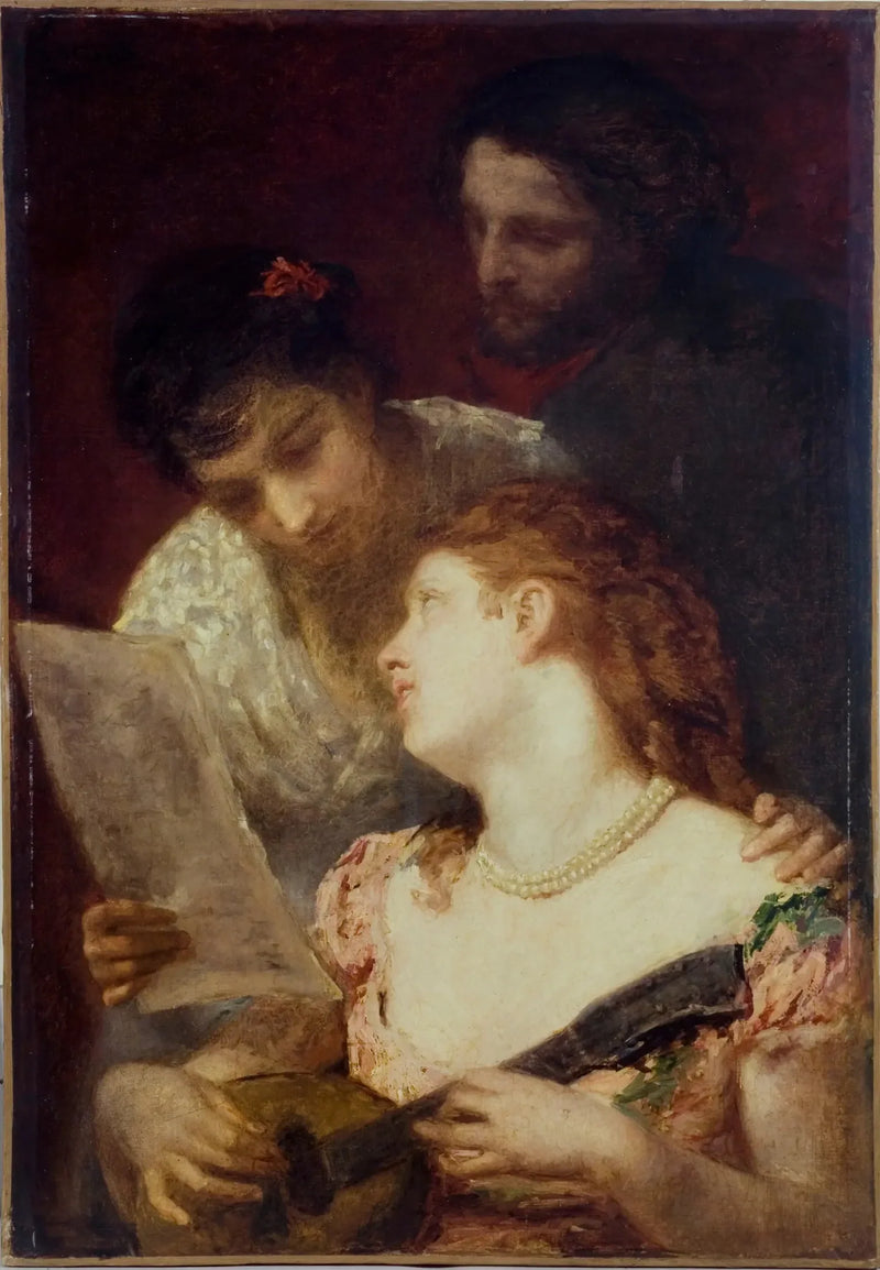 Musikk (musikkfest) - Mary Cassatt