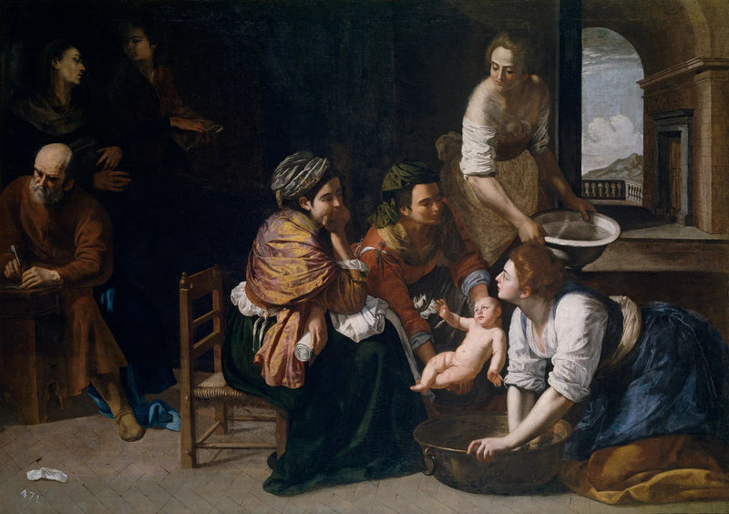 Johannes Døperens Dåp - Artemisia Gentileschi