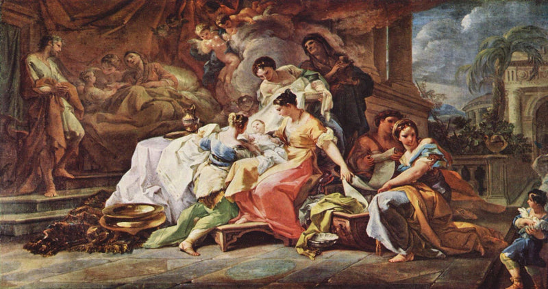 Jomfru Marias fødsel - Corrado Giaquinto
