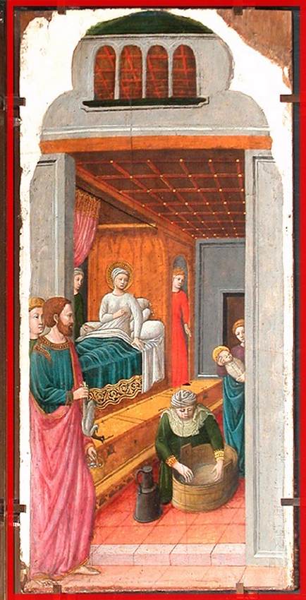 Jomfru Marias fødsel - Giovanni Francesco da Rimini
