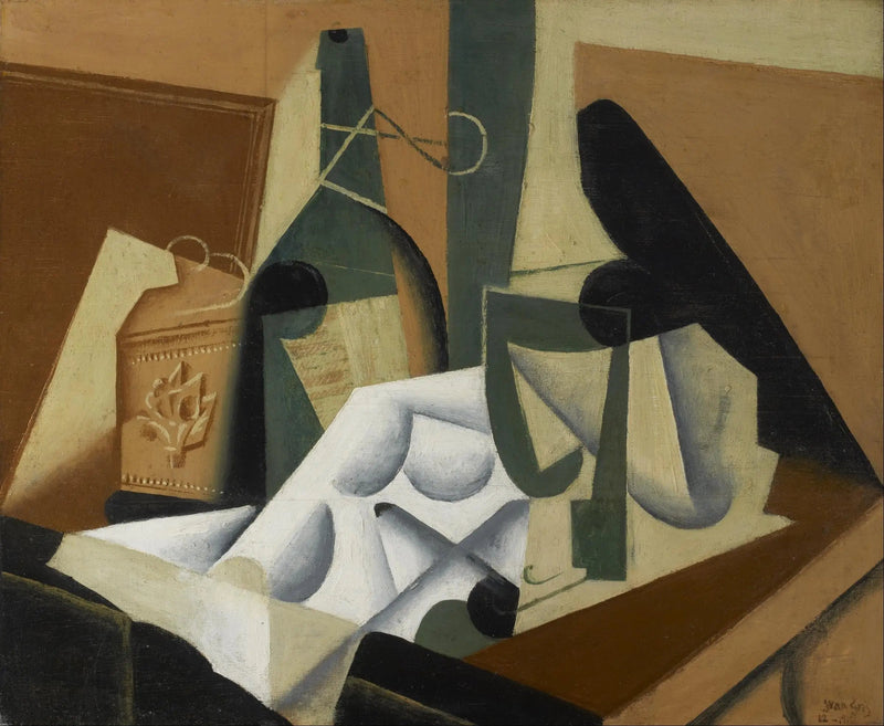 Den hvite duk - Juan Gris