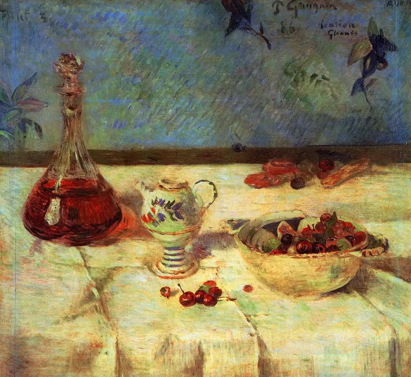Den hvite duken - Paul Gauguin
