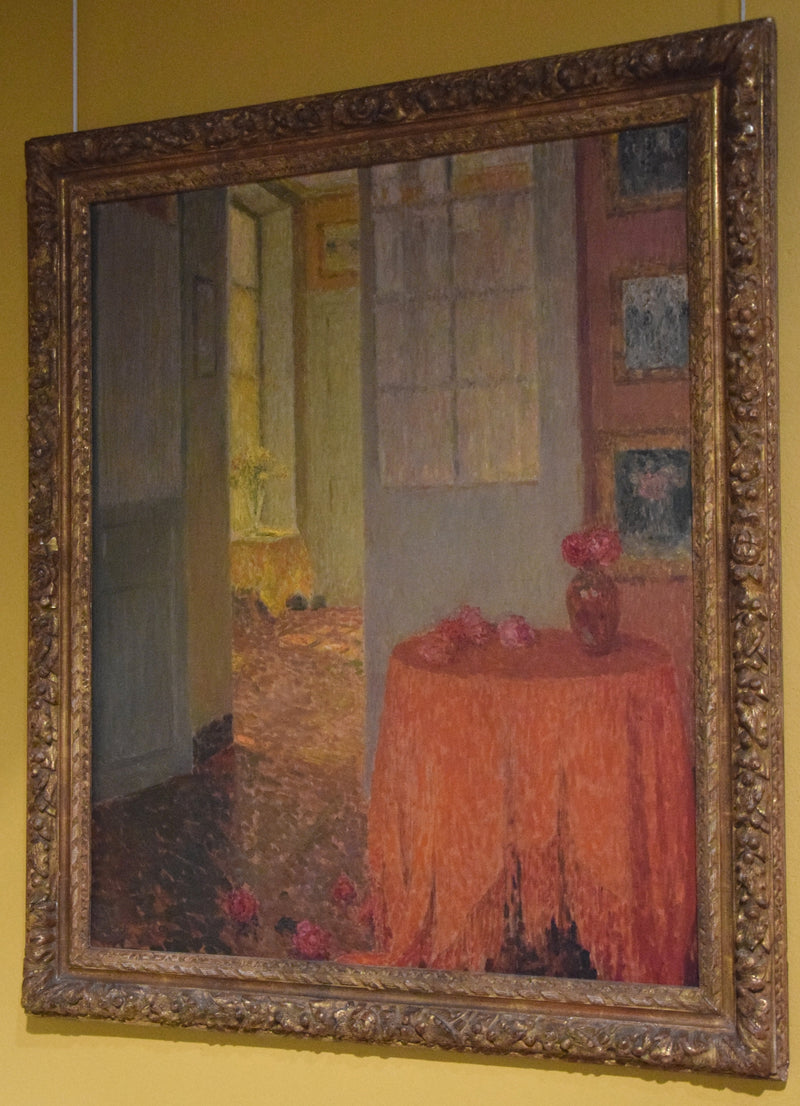 Den røde duk - Henri Le Sidaner