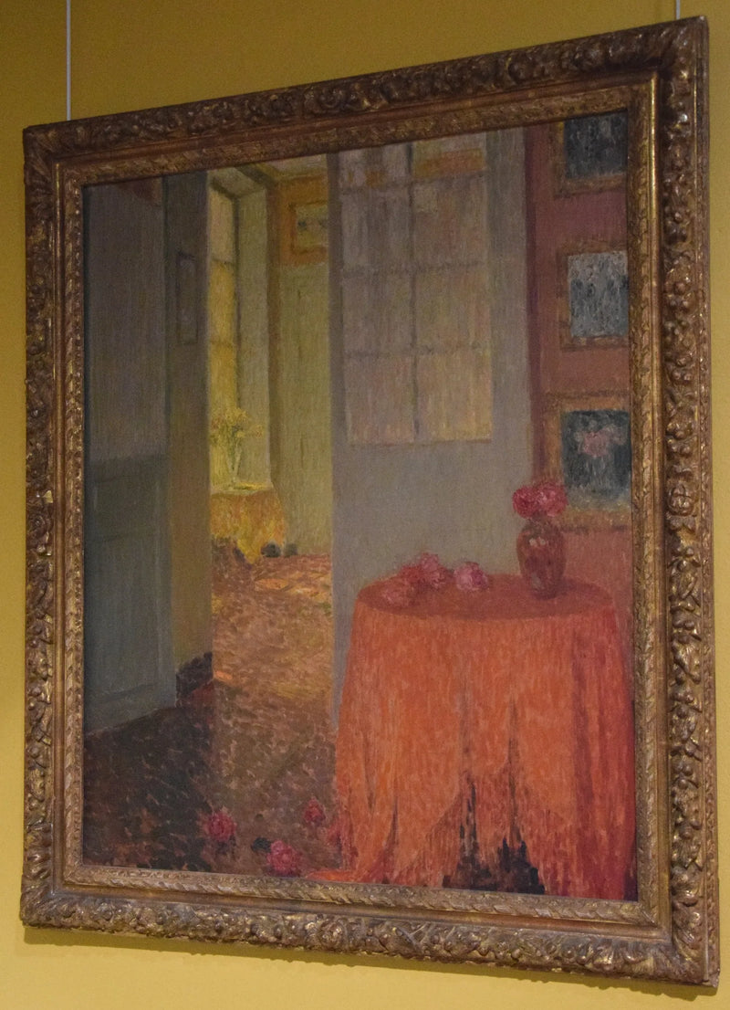 Den røde duk - Henri Le Sidaner