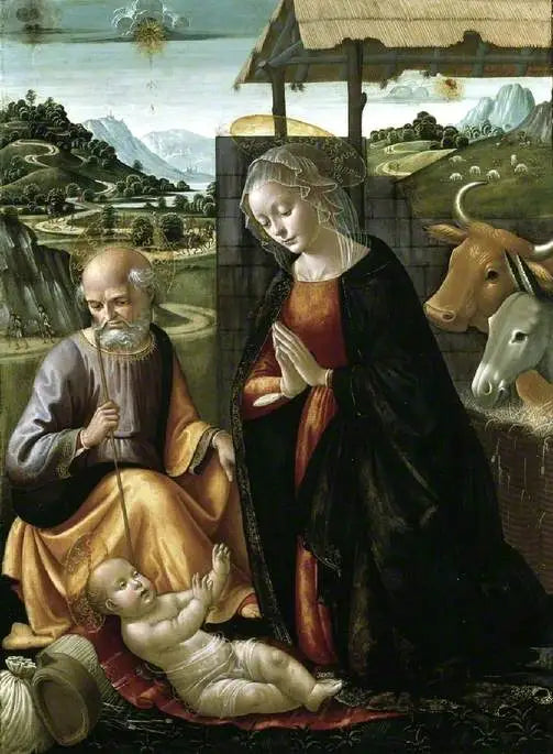 Julefødselsberetningen - Domenico Ghirlandaio