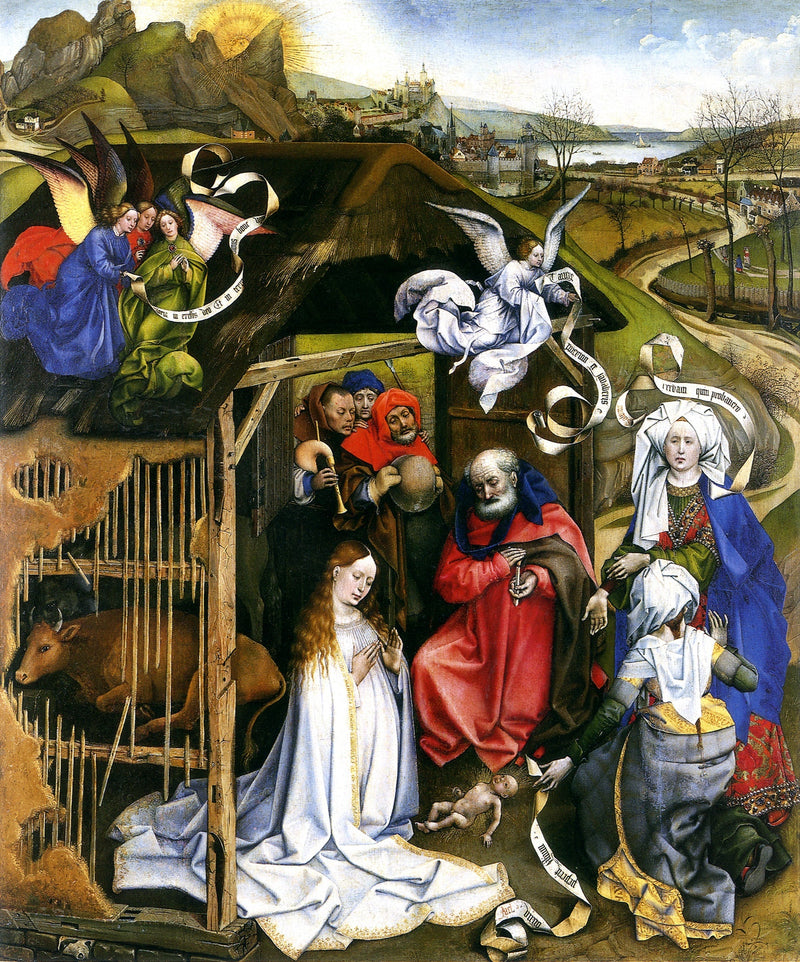 Julefødselsberetningen - Robert Campin