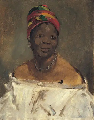 Den svarte kvinnen - Édouard Manet