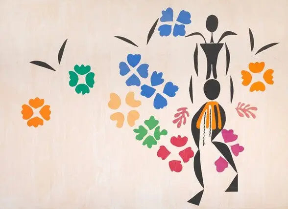 Den svarte kvinnen - Henri Matisse