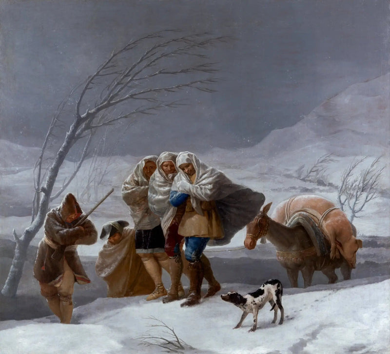 Snøen - Francisco de Goya