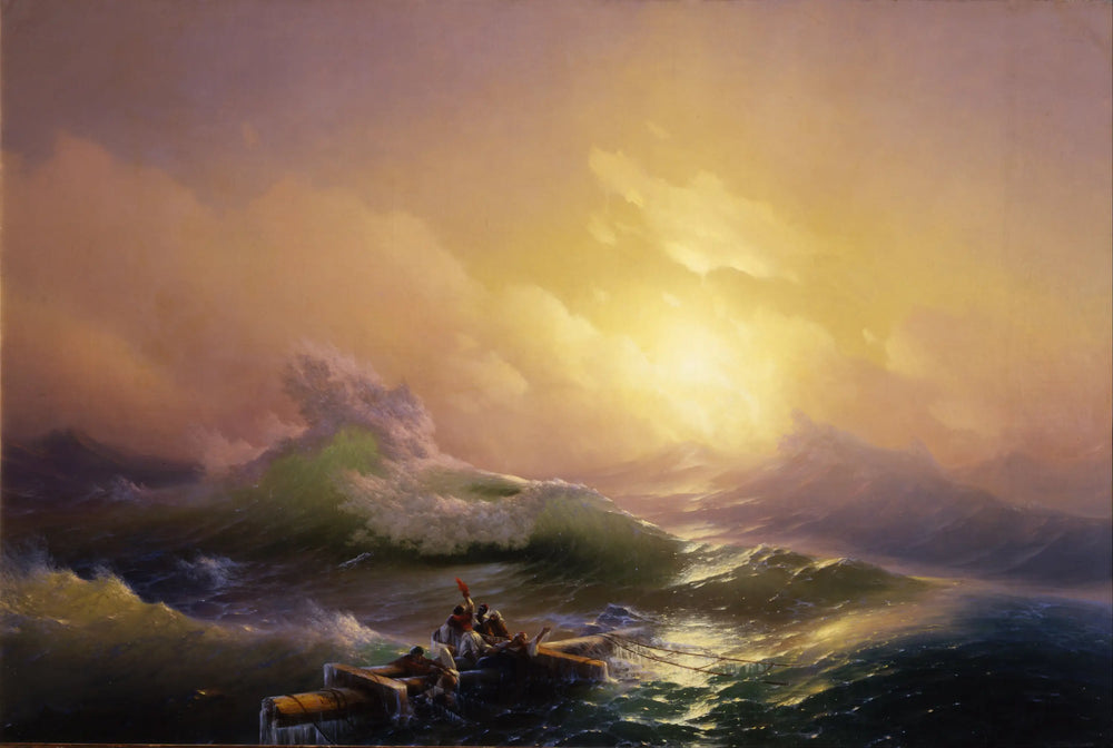 La Neuvième Vague - Ivan Aïvazovski - Alpha Reproduction