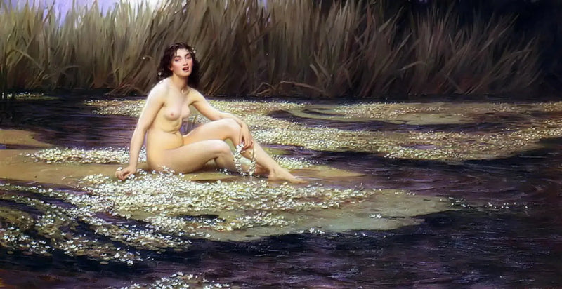 Vannnymfen - Herbert Draper

Source:
La Nymphe des eaux - Herbert Draper
