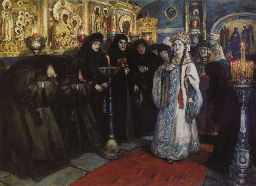 La oración del huerto (El Greco y su taller) - Vassili Sourikov