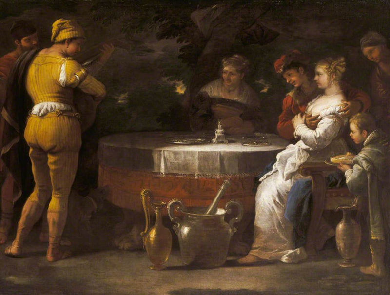 Den bortkomne sønnens lignelse: et stormfullt liv - Luca Giordano