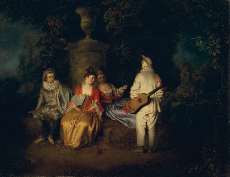 Den kvadratiske delen - Antoine Watteau