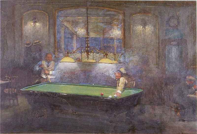 Billardpartiet - Jean Béraud

Source:
La Partie de billard - Jean Béraud