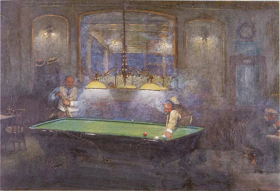 Billardpartiet - Jean Béraud

Source:
La Partie de billard - Jean Béraud